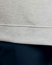 Heather Gray Cursive Golf Crew Neck