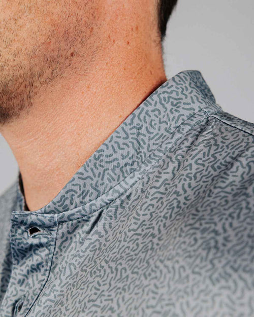 Lava Rock Blade Collar Polo