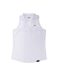 Women's Lavender Sleeveless Blade Polo