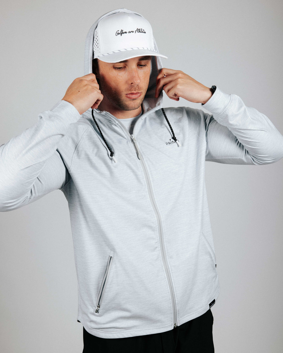 Men's Light Gray Active Jacket