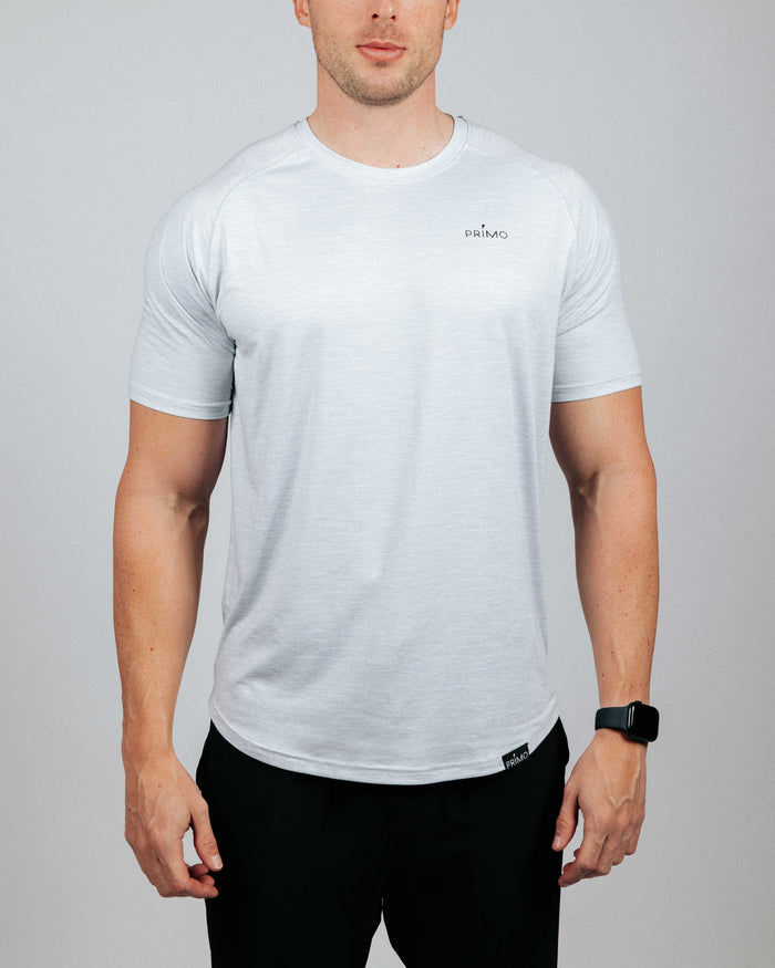 Men's Light Gray Active Tee