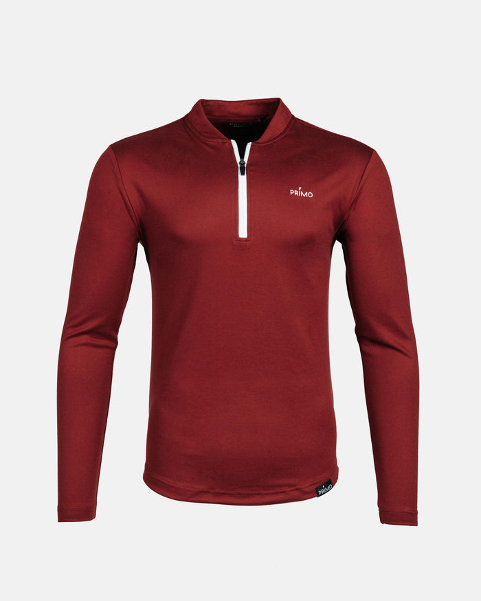 Maroon Blade Quarter Zip