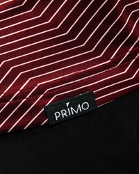 Maroon Chevron Blade Polo