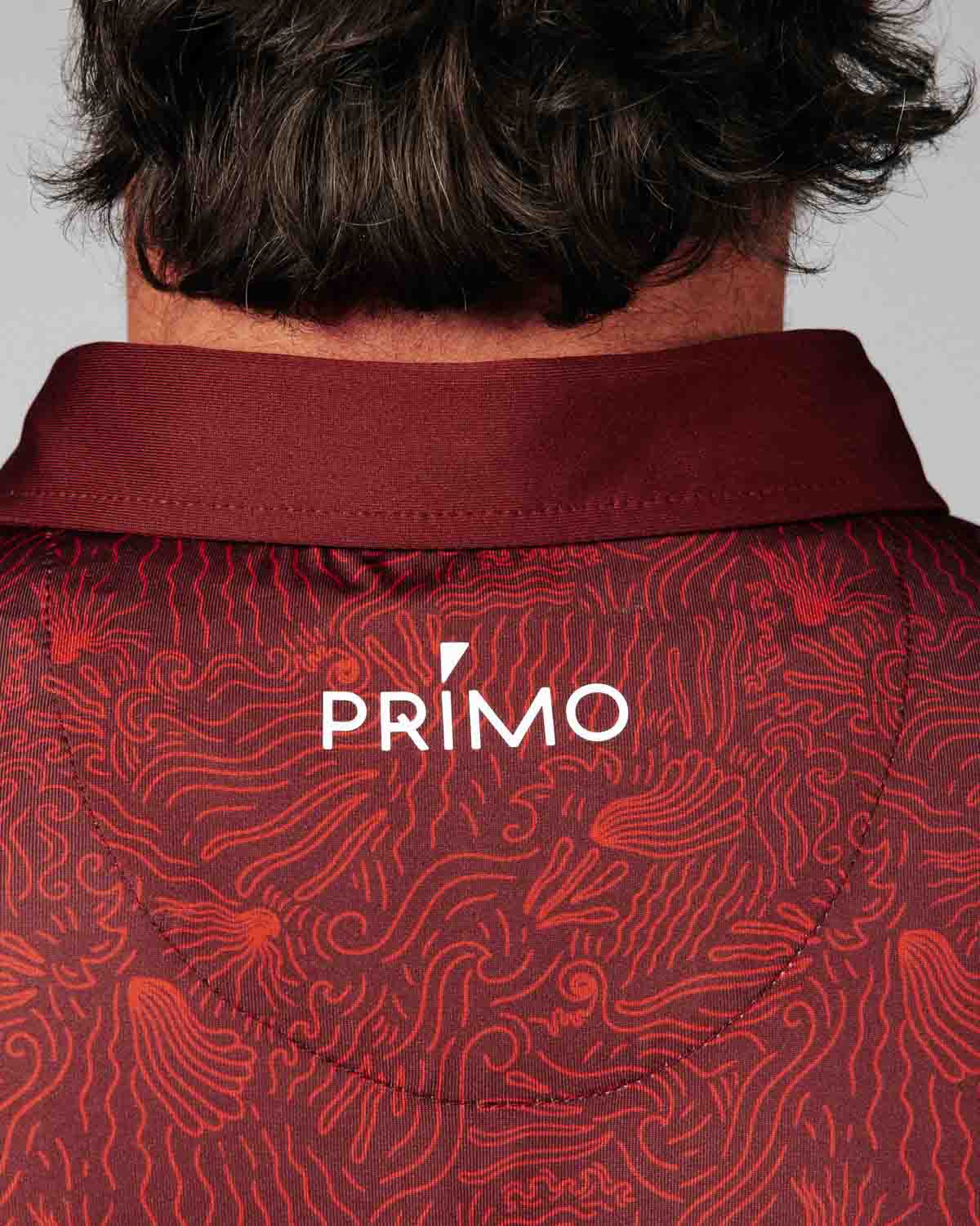 Maroon Ocean Spray Classic Polo