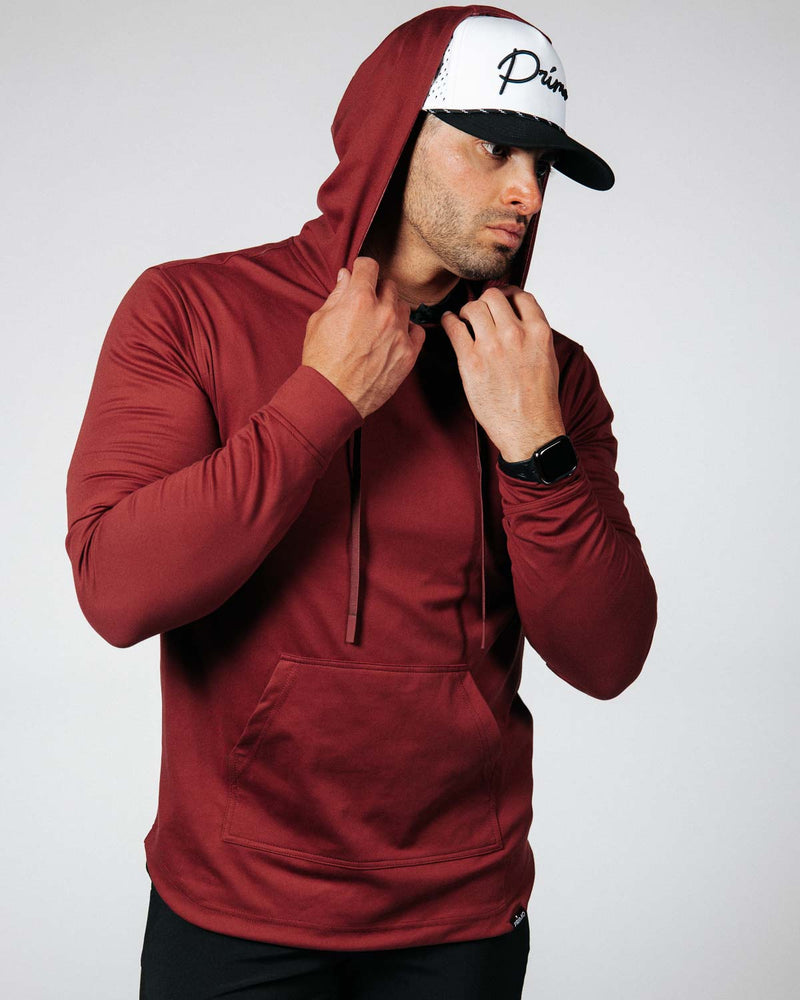 Maroon Ocean Spray Golf Hoodie
