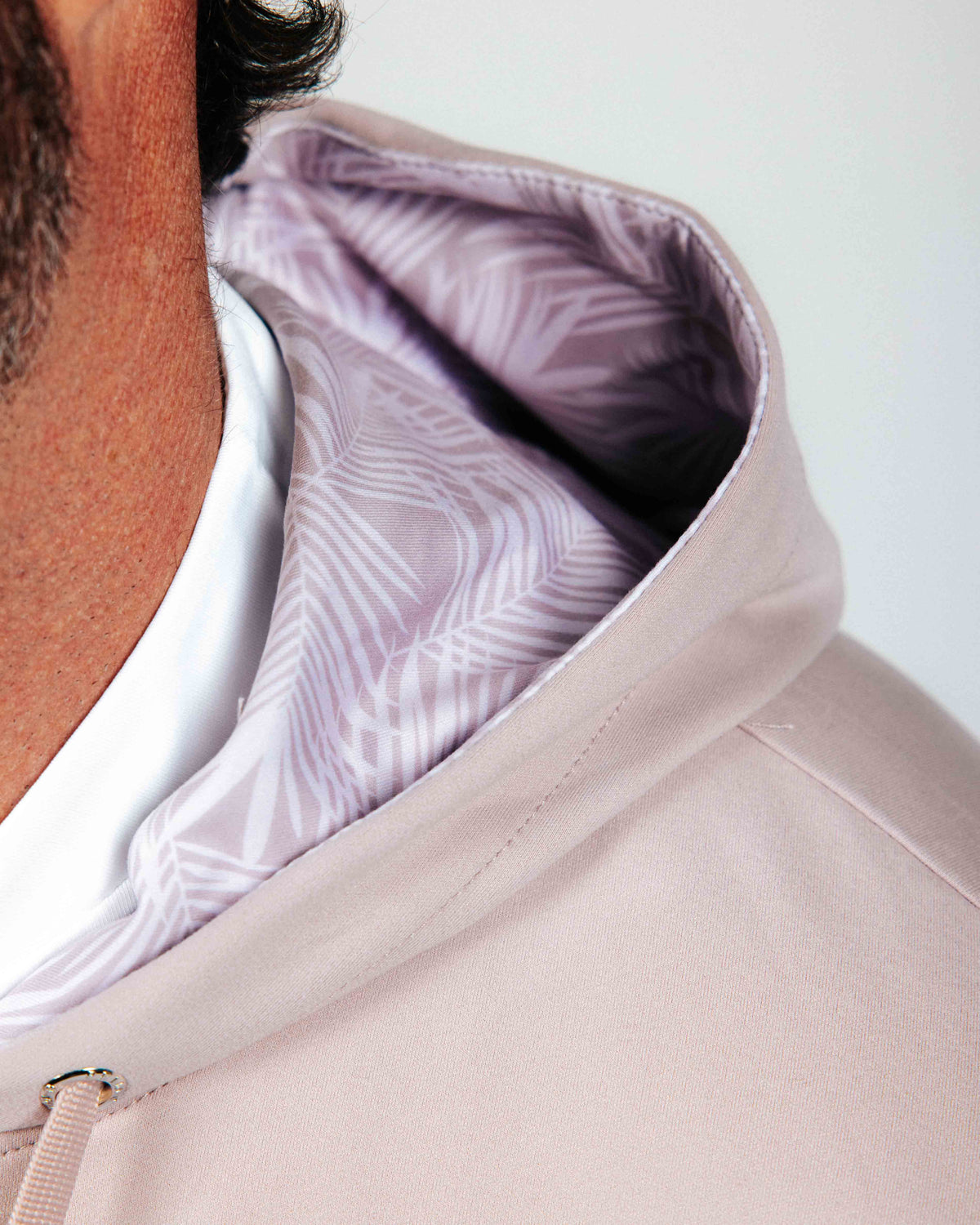 Mauve Islander Golf Hoodie