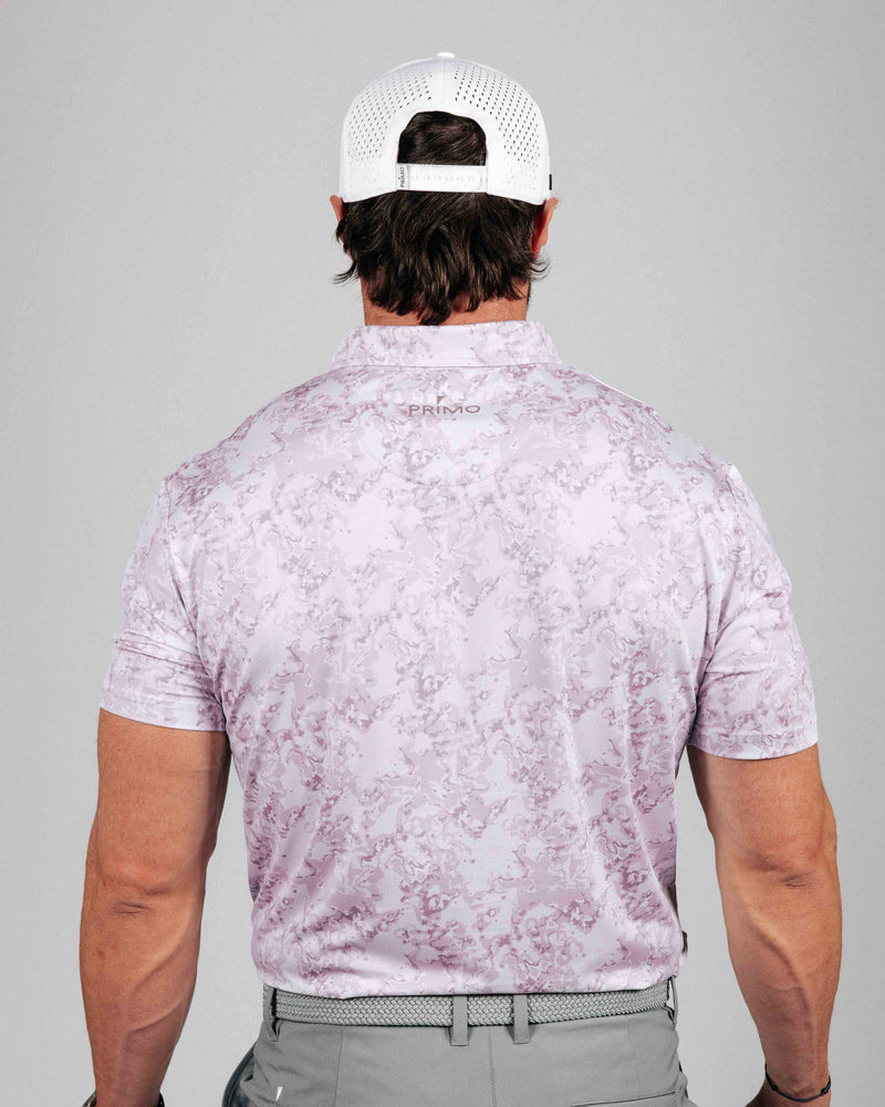 Mauve Marble Classic Polo