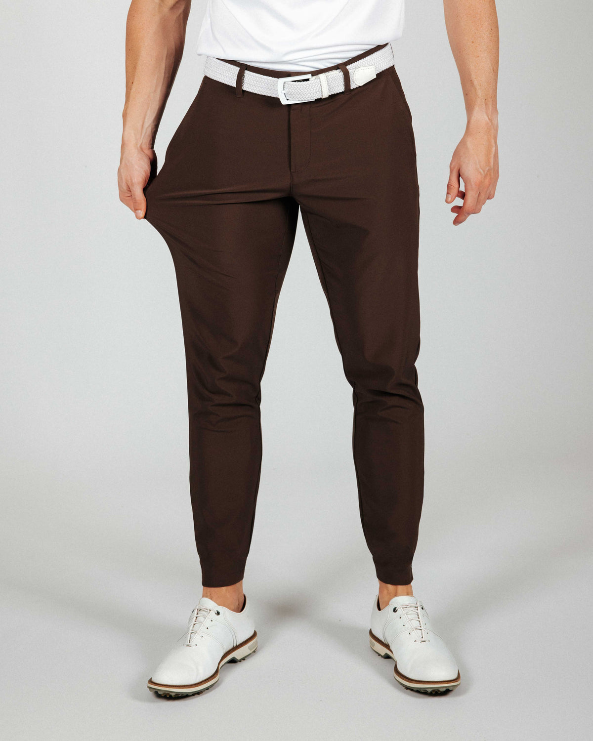 Men's Brown Golf Jogger