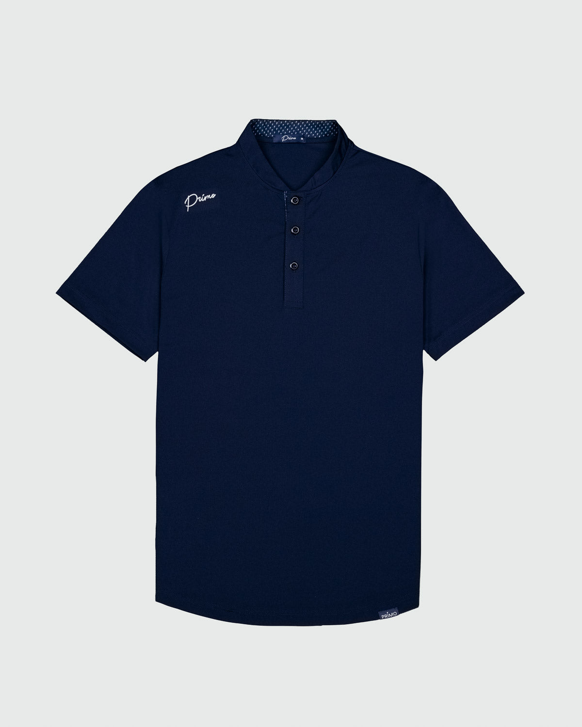 Navy Cursive Classic Polo