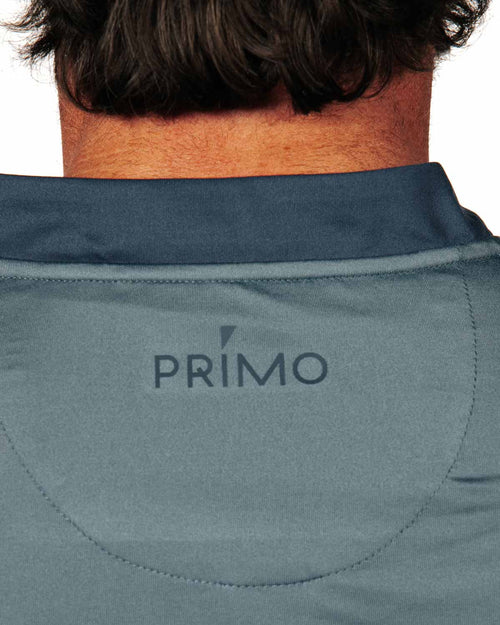 Two Tone Navy/Gray Blade Polo