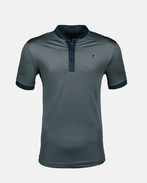 Two Tone Navy/Gray Blade Polo