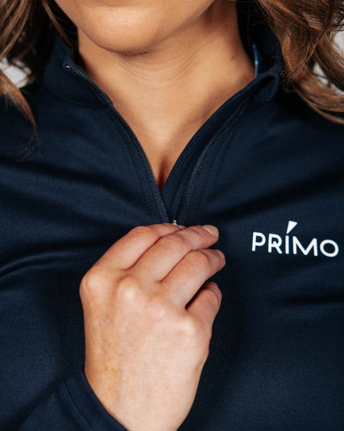 Women's Navy Quarterzip