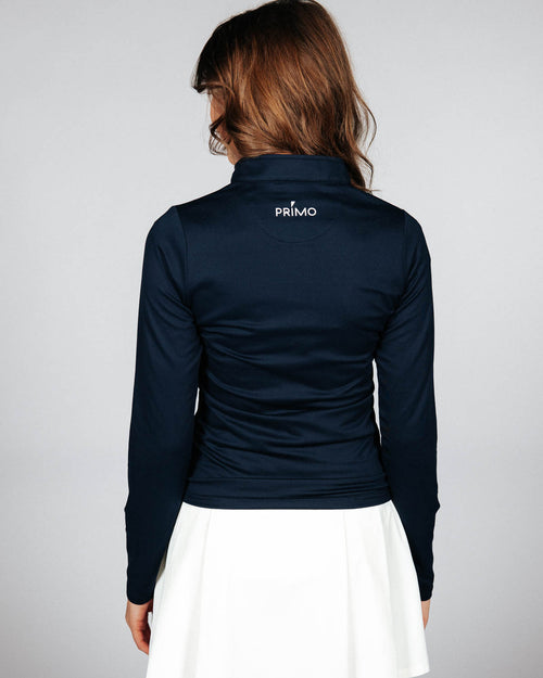 Women's Navy Quarterzip