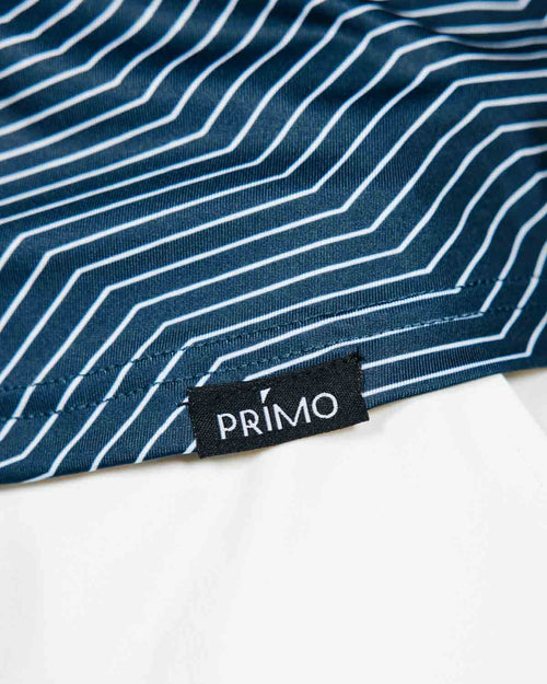 Women's Navy Chevron Blade Polo