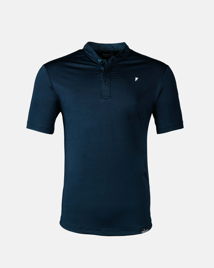 Navy Blade Polo