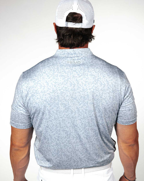 Pale Gray First Cut Blade Polo