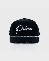 Black Cursive Hat