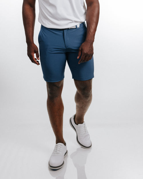 Men's Slate Blue Golf Shorts