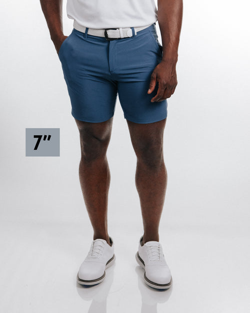 Men's Slate Blue Golf Shorts