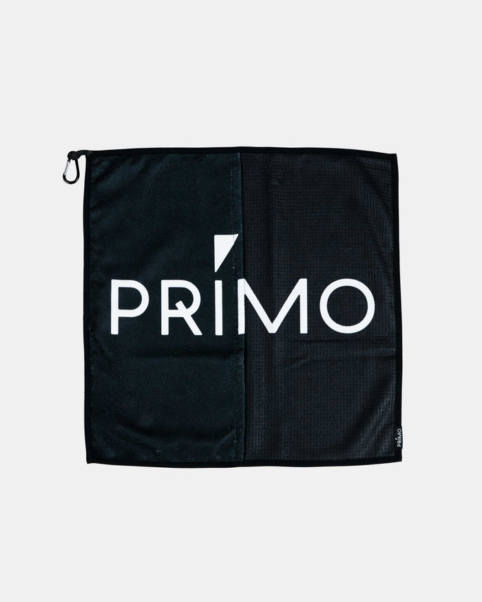 Black Primo Wordmark Towel