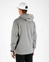 Heather Gray Cursive Hoodie