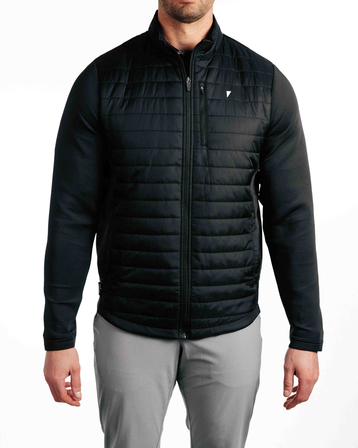 Primo Golf Black Hybrid Jacket 