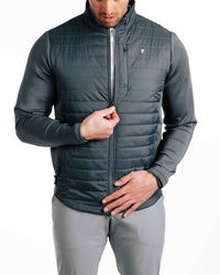 Primo Golf Dark Gray Hybrid Jacket 