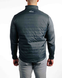 Primo Golf Dark Gray Hybrid Jacket  Back