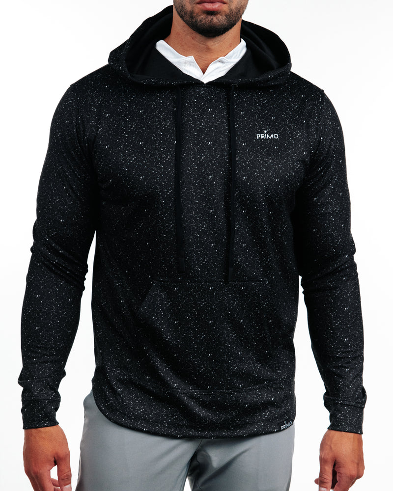 Speckled Black Golf Hoodie