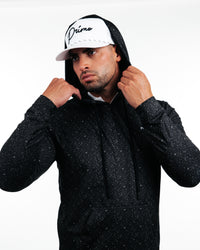 Speckled Black Golf Hoodie