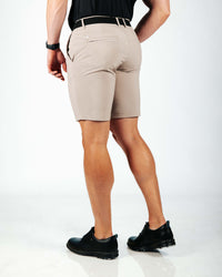 Men's Light Brown Golf Shorts