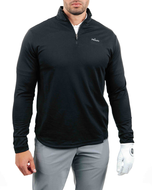 Black Classic Quarter Zip