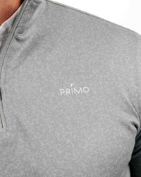 Primo Quarter Zip - Dark Static