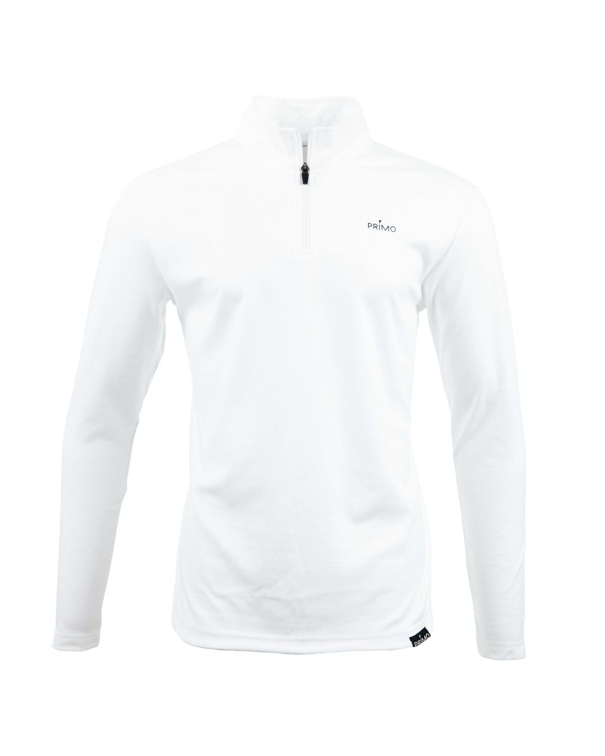 Primo Quarter Zip - White