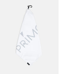 White Primo Wordmark Towel