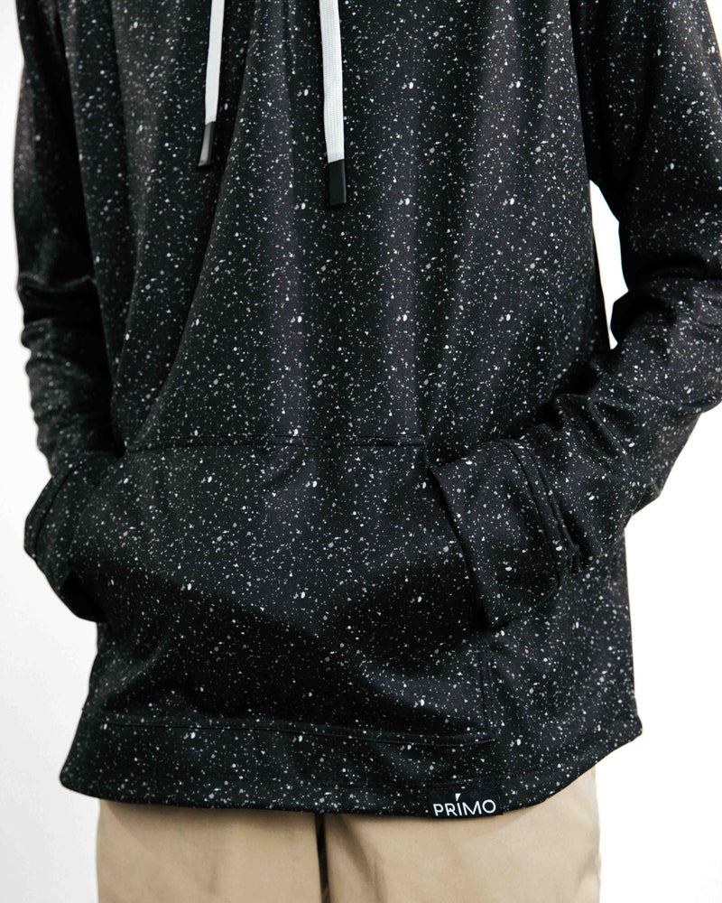 Primo Youth Hoodie - Speckled Black