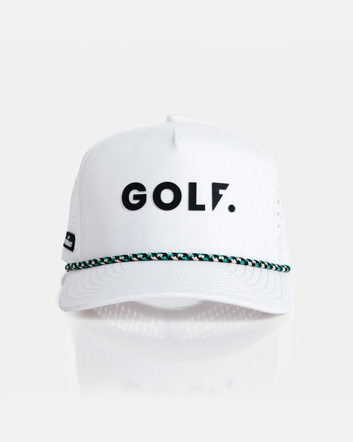 White GOLF Hat