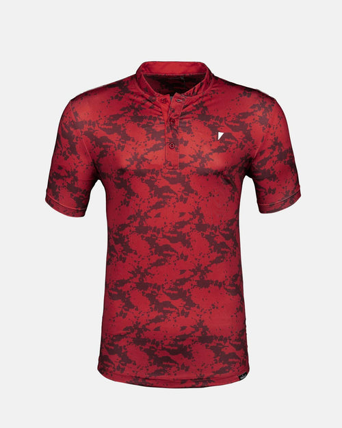 Red Splatter Blade Polo