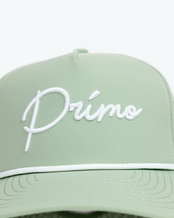 Mint Cursive Hat