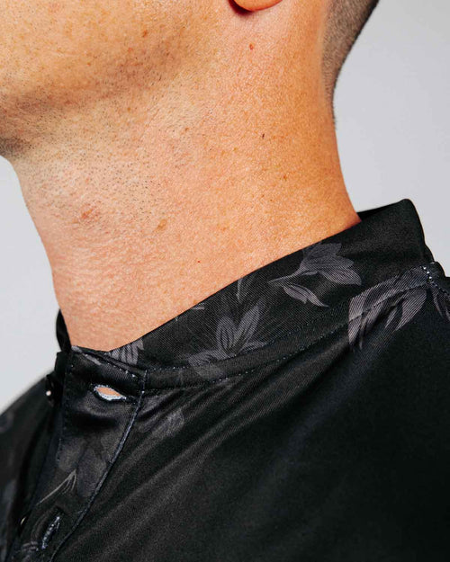Shadow Bloom Blade Collar Polo