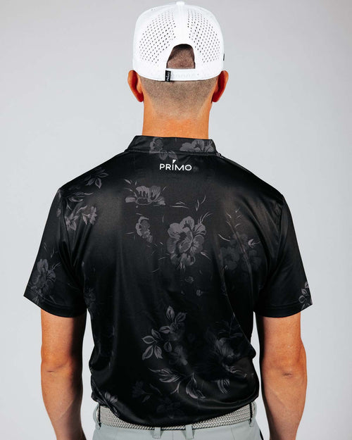 Shadow Bloom Blade Collar Polo