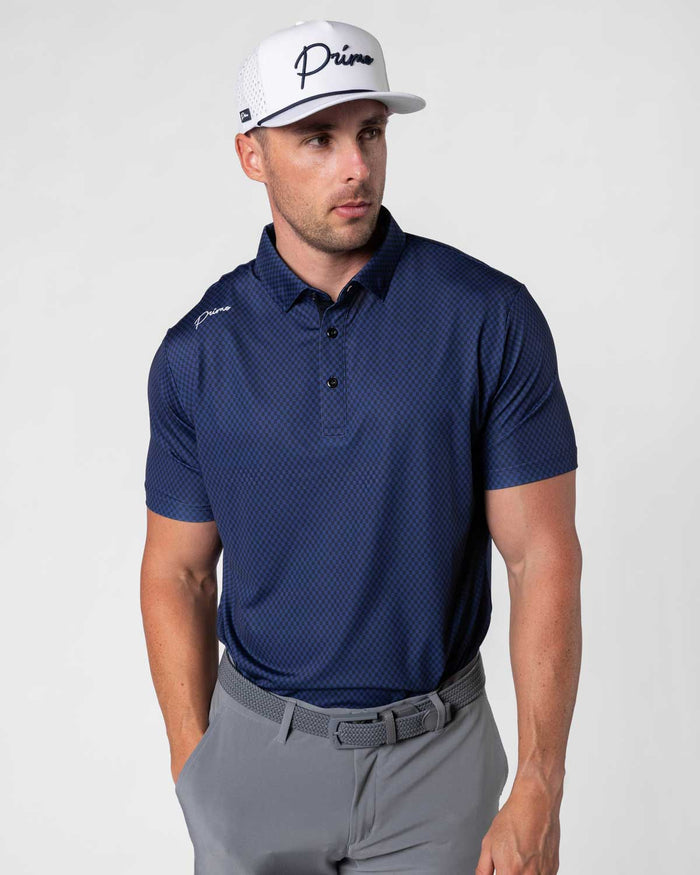 Si Woo Kim x Primo Classic Polo - Checkers