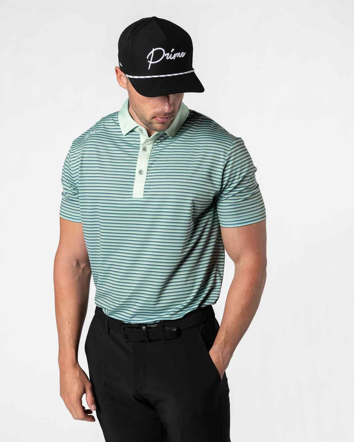 Si Woo Kim x Primo Striped Classic Polo