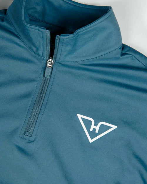 Slate Blue HyFlyers Quarter Zip
