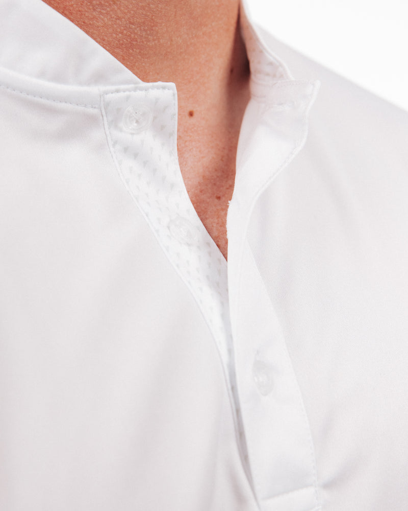 Primo Blade Collar Polo - White