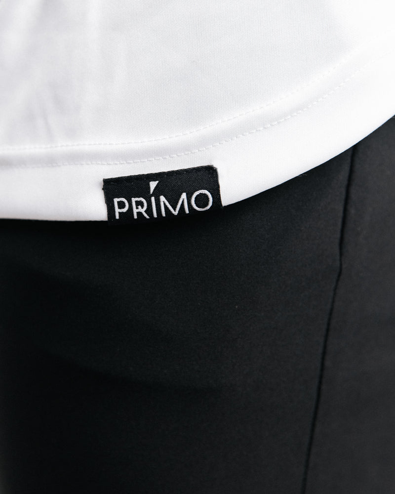 Primo Blade Collar Polo - White