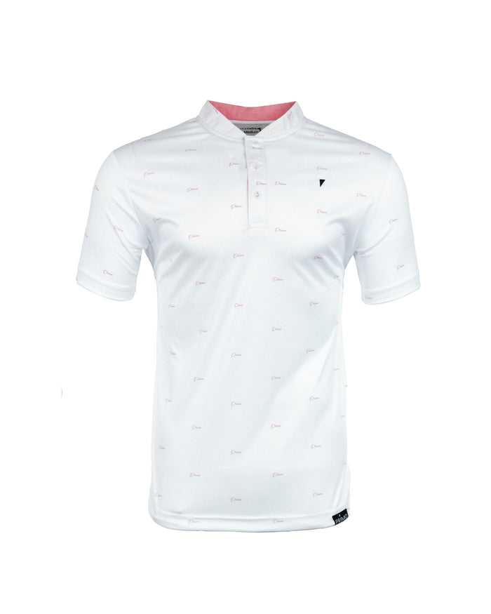 Primo Blade Collar Polo - Primo Repeat White