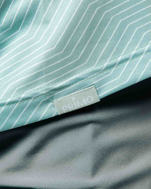 Teal Chevron Classic Polo