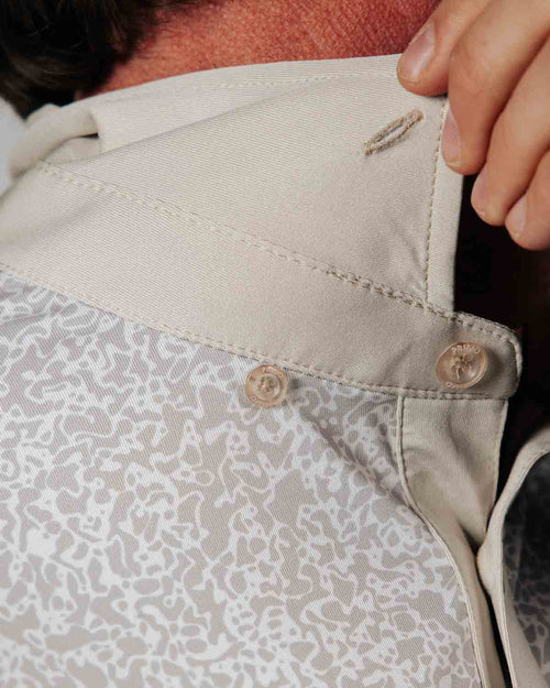 Warm Gray Sandstone Classic Polo