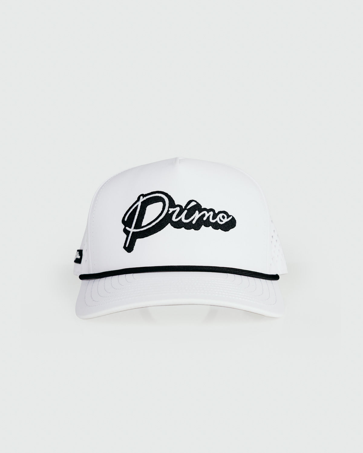 White 3D Cursive Hat